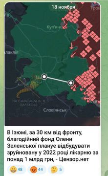 Скумбрия видимо решила обновить свой брендовый гардероб и брюлики — через свой благотворительный фонд начала отмыть в прифронтовом городе