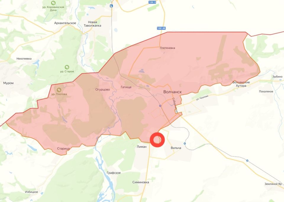 Российские военные освободили населенный пункт Цегельное западнее Волчанска Харьковской области, сообщает Минобороны РФ