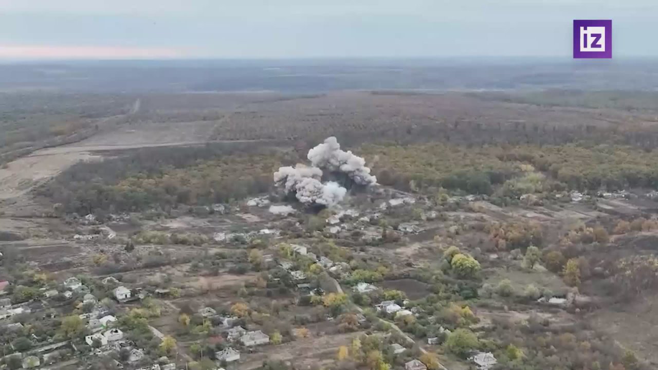 Кадры из освобожденных районов города Купянск в Харьковской области опубликовало Минобороны РФ
