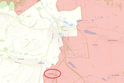 Юрий Баранчик: Сегодня Минобороны России отчиталось, что были освобождены населенный пункт Звановка в ДНР, рядом с г. Северск, и н.п. Новое Запорожье в Запорожской области