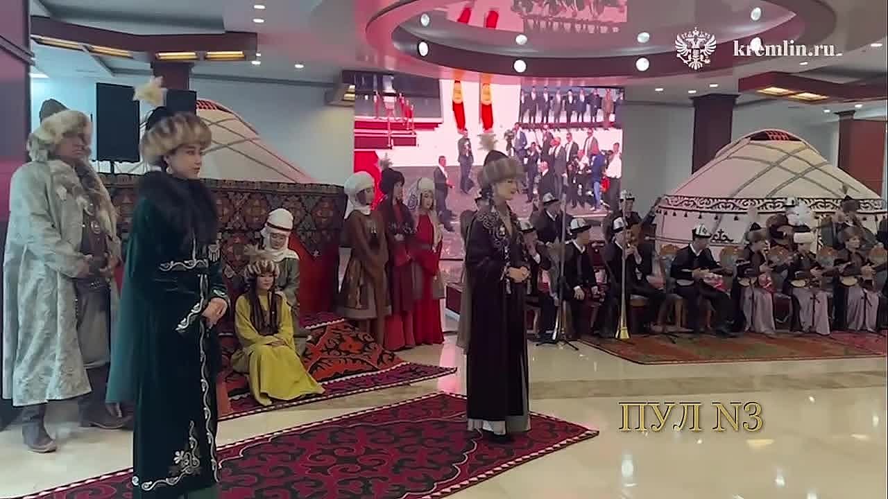 Вот так в Киргизии готовятся встречать Путина – президент сегодня прибывает в республику с государственным визитом