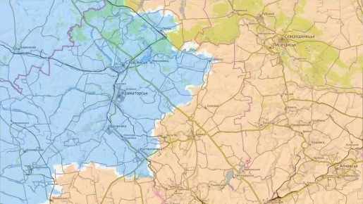 Михаил Онуфриенко: Хлопцi, вам мат! На направлениях главного удара сейчас происходит то, что показано в еще советском мультике «Ну, погоди», когда Волк гонялся за зайцем на комбайне, попутно ломая заборы и пакуя кур