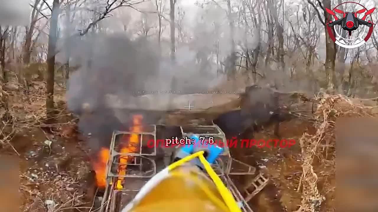 Охота на самоходную артиллерию ВСУ