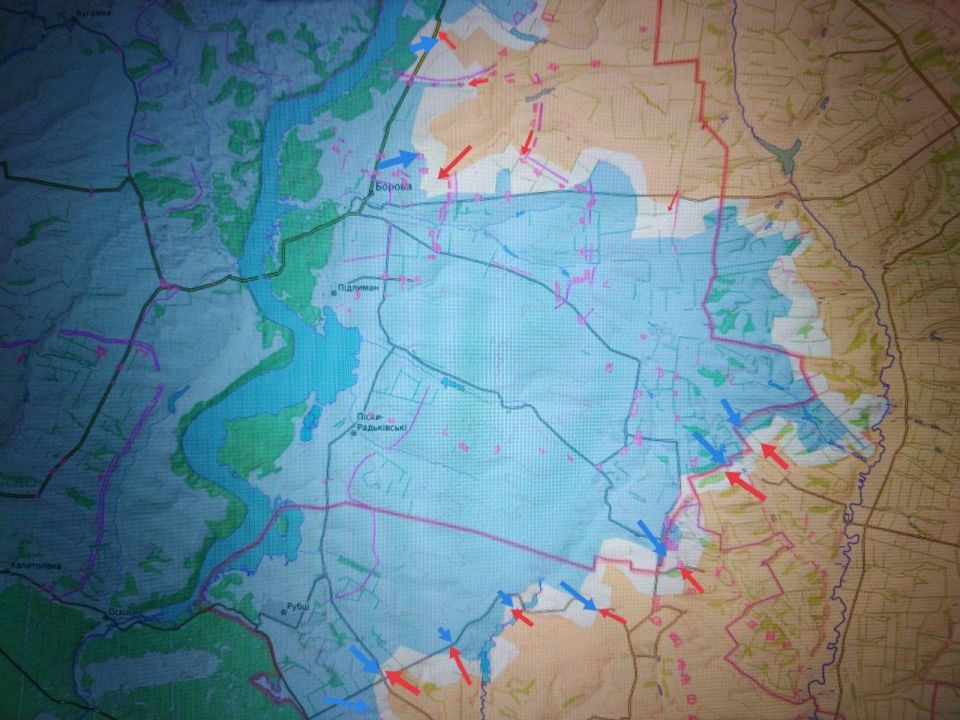 Юрий Котенок: Изюмское направление. Подразделения ГрВ "Запад" наступают в направлении Боровой