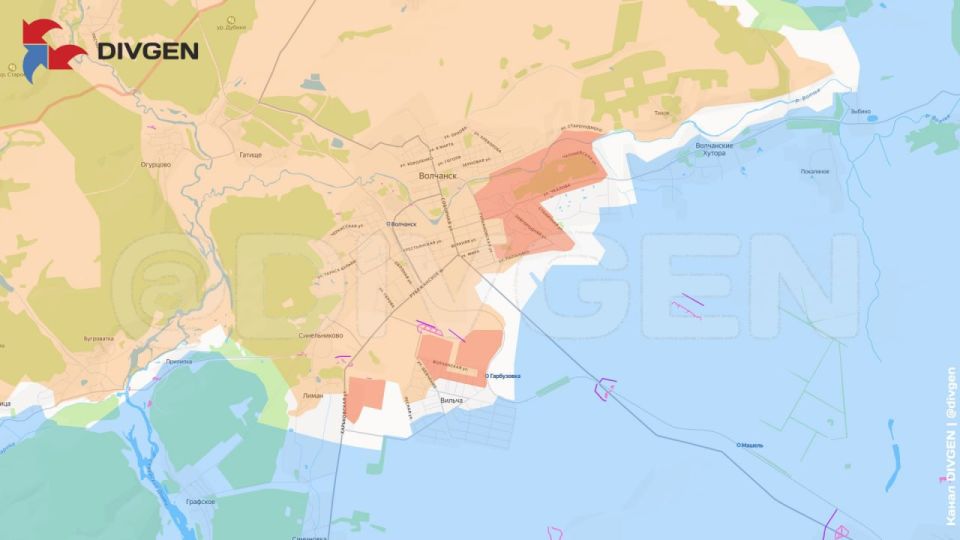 ВС РФ продвинулись на Волчанском направлении