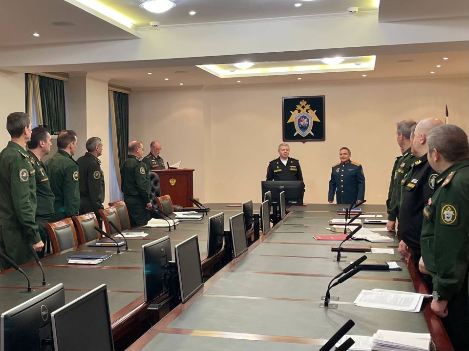 В ГВСУ СК России состоялось торжественное мероприятие в связи с выходом на пенсию полковника юстиции Богодухова С.П