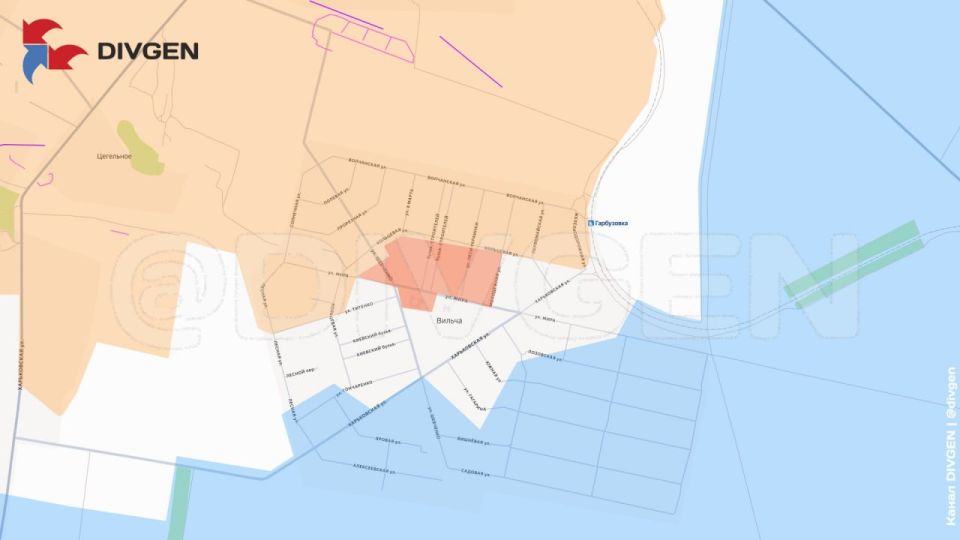 В Харьковском приграничье штурмовые подразделения ГВ "Север" продвигаются в центре Вильчи южнее Волчанска, сообщает "DivGen"