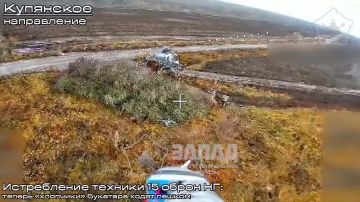 Владислав Шурыгин: Кадры боевой работы операторов БпЛА ГрВ "Запад" в районе Купянска