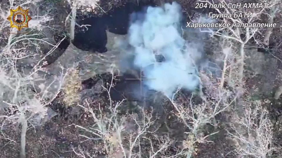 Апти Алаудинов: Уничтожение вражеского укрытия с личным составом противника