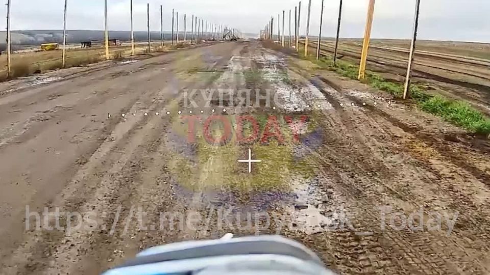 Купянское направление. Уничтожение квадроцикла