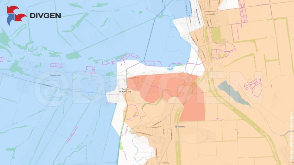 На Северском направлении бойцы 3-й армии развивают успех в Свято-Покровском, а на Купянском участке фронта штурмовые подразделения продвигаются в восточной части Петропавловки северо-восточнее Купянска, сообщает "DivGen"