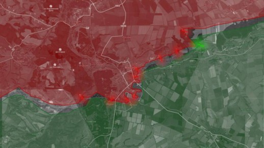 «Российские войска ударили по Печенегам, поразив переправы ВСУ в самом н.п. и окрестностях расположенного рядом водохранилища
