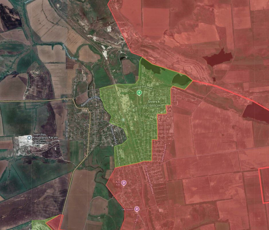 От 60 до 80% города Северск в ДНР перешли под контроль Армии России!