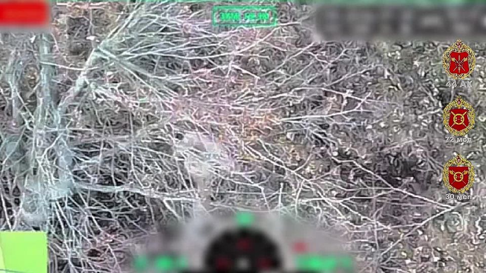 Точечное устранение. Сумская область Расчёт БпЛА 30 мсп 44 Армейского корпуса ликвидировал боевика ВСУ, укрывавшегося в одном из зданий