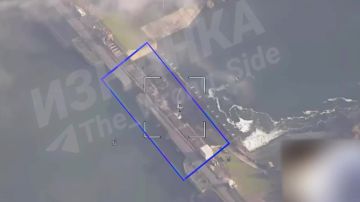 Объективный контроль удара РСЗО «Торнадо-С» по плотине Печенежского водохранилища в Харьковской области