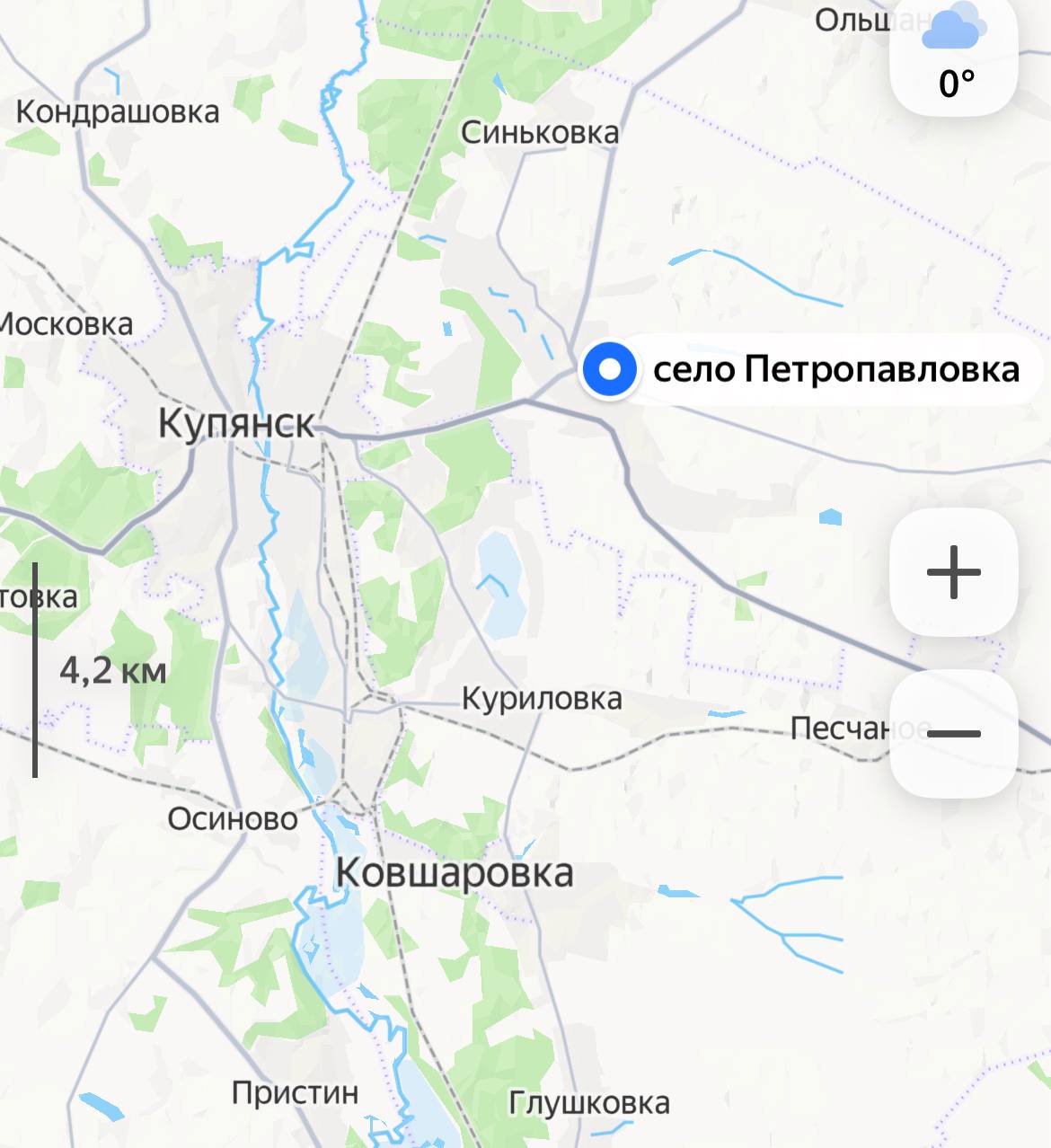 По оперативным сведениям в Петропавловке под Купянском сломлено сопротивление нацистов, которые отступают в лесомассив южнее Кучеровки