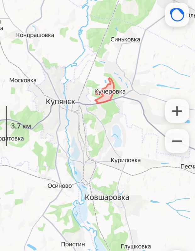 Пока укропы рисовали себе медиаперемоги с закидыванием в Купянск колумбийских наёмышей и выкладывали видео с их гоу-про, у них с восточного фланга отскакивает Кучеровка и Петропавловка