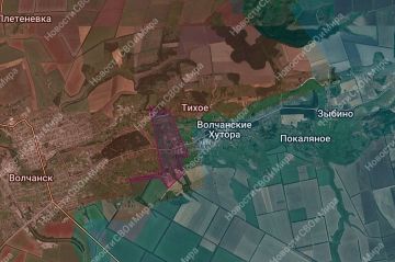 1. Волчанские Хутора. Наши воины продвинулись и заняли позиции в западной части нп