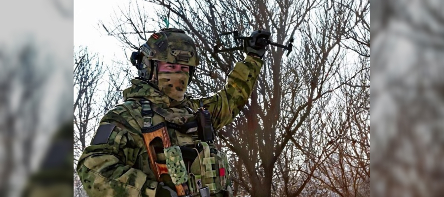 Росгвардейцы уничтожили украинский миномет в Харьковской области (видео)