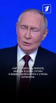Владимир Путин прокомментировал видео главы киевского режима Владимира Зеленского у стелы Купянска