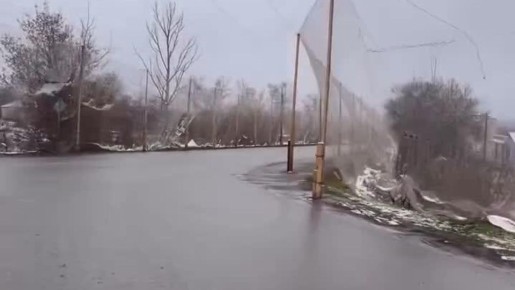 Дороги вокруг Харькова (включая окружную) накрывают антидроновыми сетками