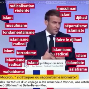 Врага нужно знать в лицо!. Сегодня день рождения празднует президент Франции — любитель особо чувственных рукопожатий и счастливый обладатель прилюдных пощечин