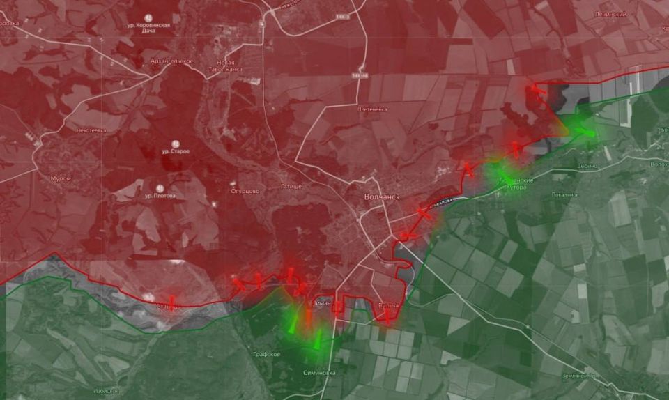 «На Харьковском направлении российские войска захватили Вильчу
