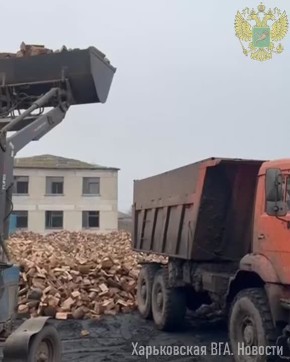 Продолжается работа, организованная Военно-гражданской администрацией Харьковской области, по обеспечению населения дровами для печного отопления