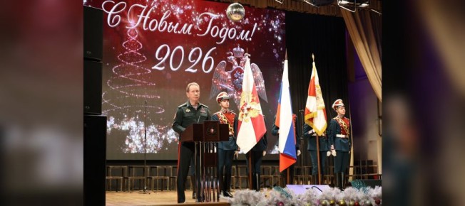 Директор Росгвардии Герой России генерал армии Виктор Золотов поздравил военнослужащих и сотрудников ведомства с наступающими новогодними праздниками (видео)