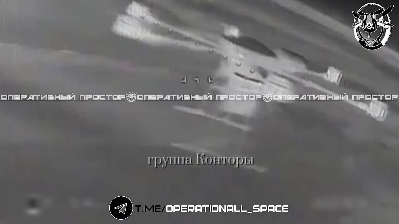 Сбитие украинской Баьы Яги в районе Степовой Новоселки на Купянском направлении