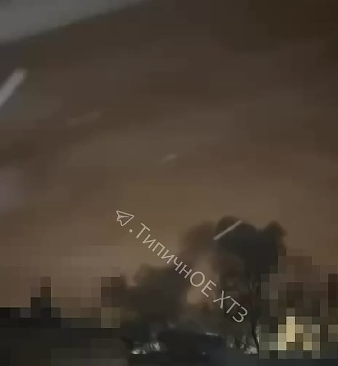 Владислав Шурыгин: В Харькове вчерашний прилёт Искандера, на месте прилета пожарище и огромный столб дыма который видно даже с окраин города