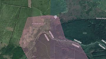 Линию фронта в районе освобождённой в Сумской области Комаровки нанёс на карту Анатолий Радов