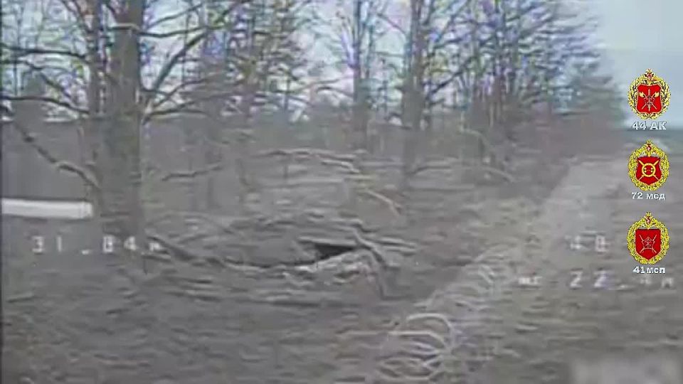 Объект закрыт. Харьковская область Расчёт БпЛА 41 мсп 44 Армейского корпуса уничтожил укрытие укрофашистов