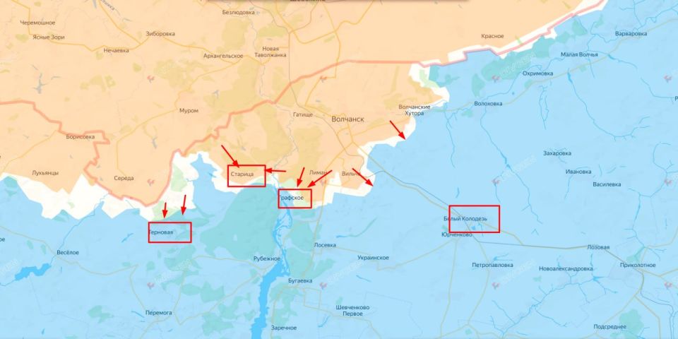 Сергей Лебедев: Харьковская область, Волчанское направление: продвижение и закрепление позиций