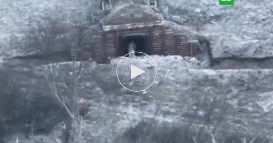 Мощный удар «Краснополя» по укрепу ВСУ сняли на видео