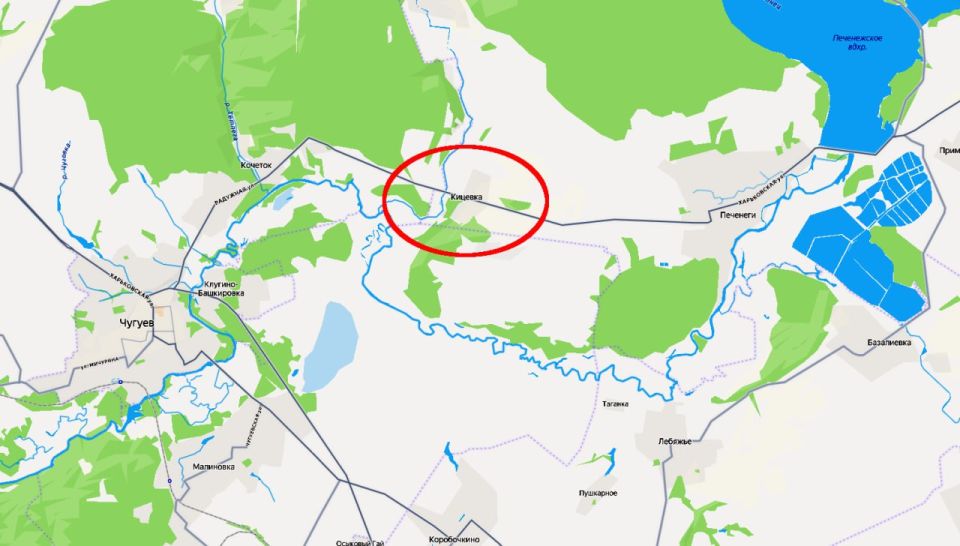 Взрыв прогремел в районе Кисовки Харьковской области