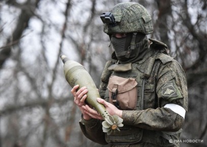 Российские минометчики уничтожили точку выгрузки боеприпасов ВСУ