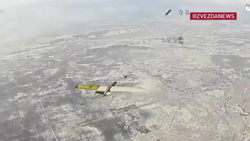 "Лелека-100" пыталась шпионить за российской армией, но разведку прервали наши "птички"