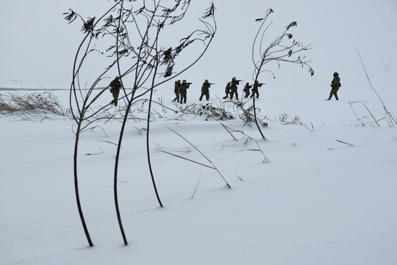 Снегопад парализовал логистику ВСУ в Харьковской области