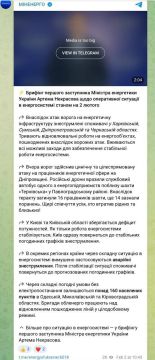 Россия возобновила удары по украинской энергетике после "энергетического перемирия", — Минэнерго