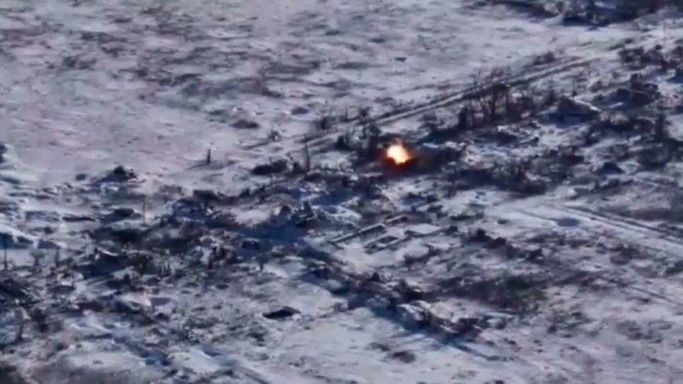 Опубликованы кадры боев за Зеленое в Харьковской области