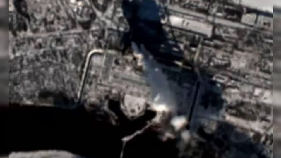 Спутник зафиксировал масштабные разрушения Змиевской ТЭС после ракетного удара ВС РФ