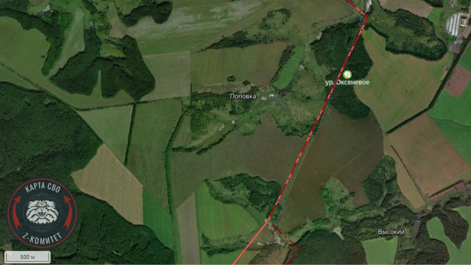 ГрВ «Север» освободила н. п. Поповка