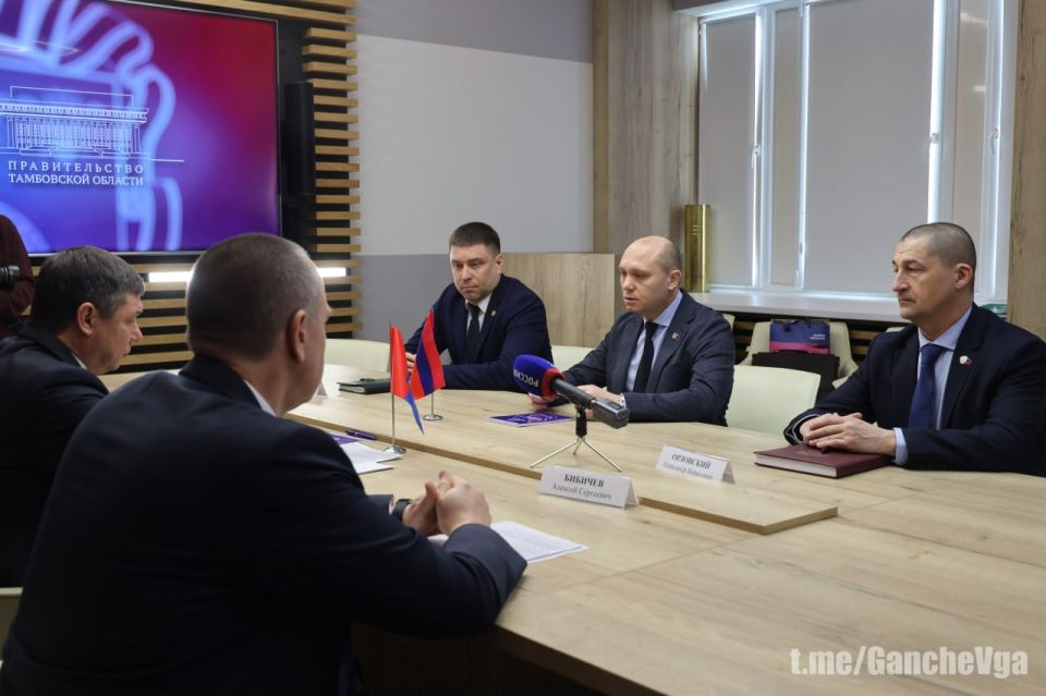 Виталий Ганчев: В рамках рабочей поездки посетил Тамбовскую область, где провёл встречу с главой региона Евгением Алексеевичем Первышовым
