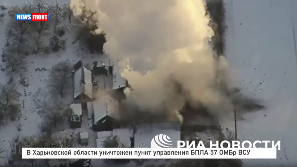 В Харьковской области уничтожен пункт управления БПЛА 57 ОМБр ВСУ