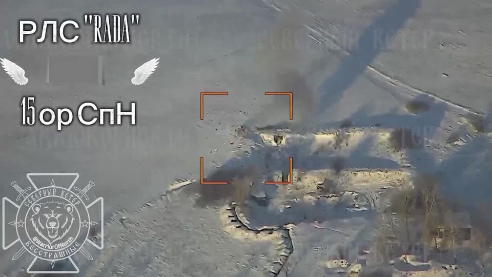 Ударом дрона уничтожена вражеская РЛС ПВО