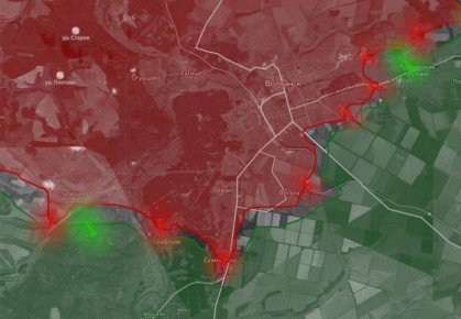 «На Харьковском направлении российские силы продвигаются возле Старицы