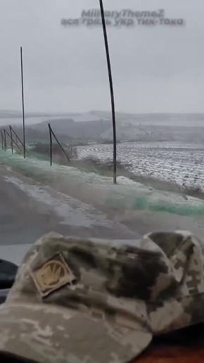 Обстановка на трассе Барвенково - Изюм