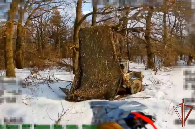 Операторы БПЛА 116-й бригады Росгвардии уничтожили радиолокационную станцию противника (видео)