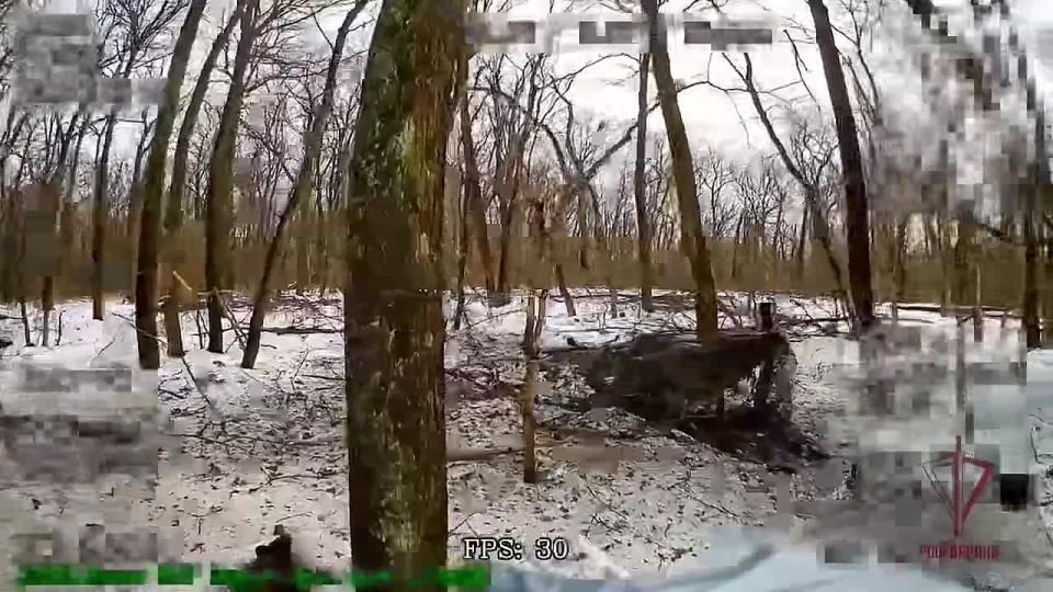 Бойцы 116-й бригады Росгвардии уничтожили позицию и расчёт вражеского миномёта в Харьковской области